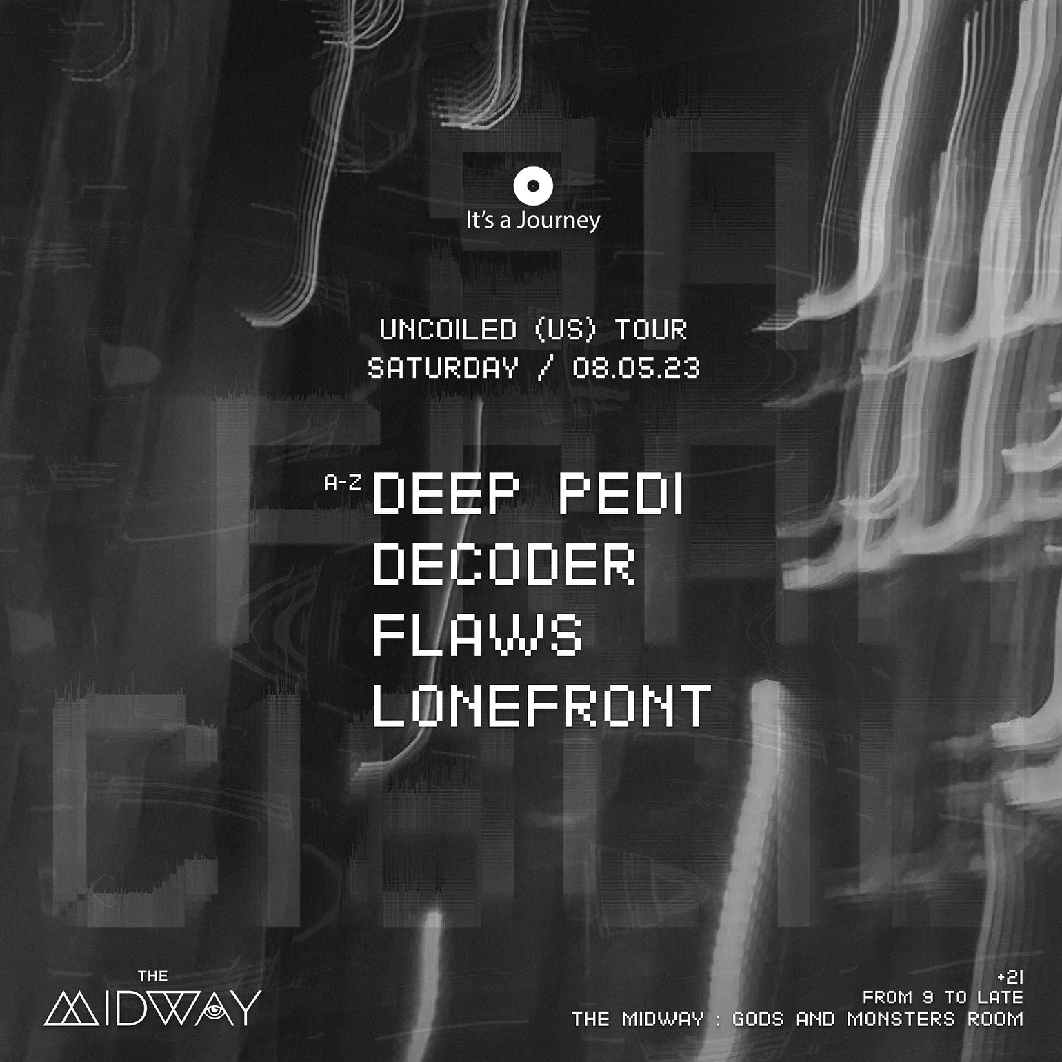 Its a Journey Presents Uncoiled Tour 2023 Tickets at The Midway in San