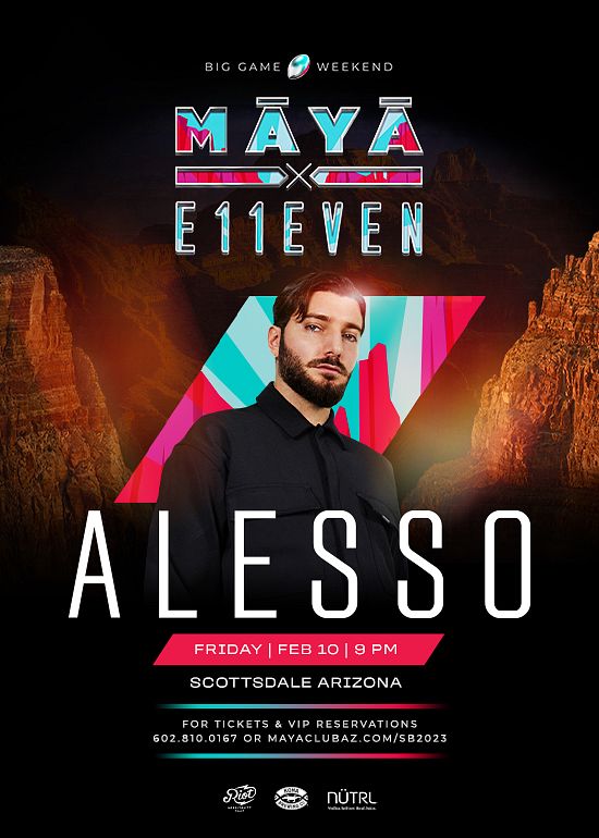 Alesso Tickets at Maya Day and in Scottsdale by Maya x