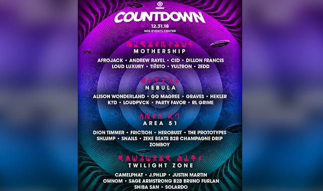 Countdown NYE Tickets at NOS Events Center in San Bernardino by givng | Tixr