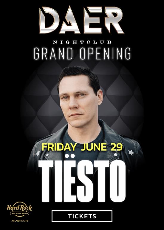 TIESTO Tickets at Hard Rock Hotel & Casino Atlantic City in Atlantic