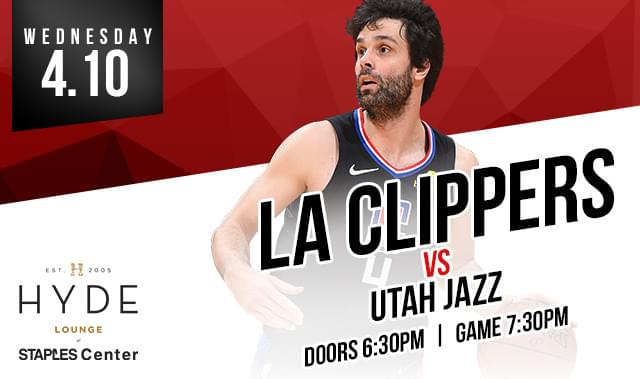 LA Clippers vs. Utah Jazz Tickets at Hyde STAPLES in Los ...