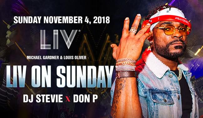 Liv On Sunday Tickets At Liv Nightclub In Miami Beach By Liv 9636