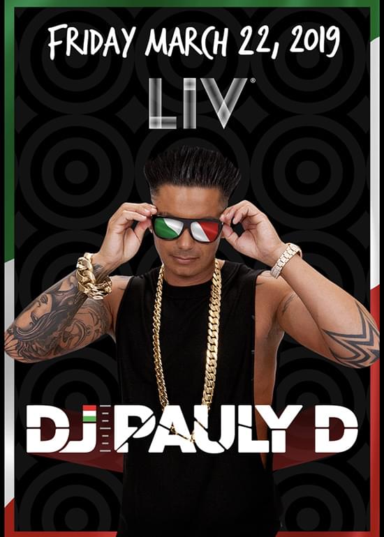 Pauly D Tickets at LIV in Miami Beach by LIV Tixr