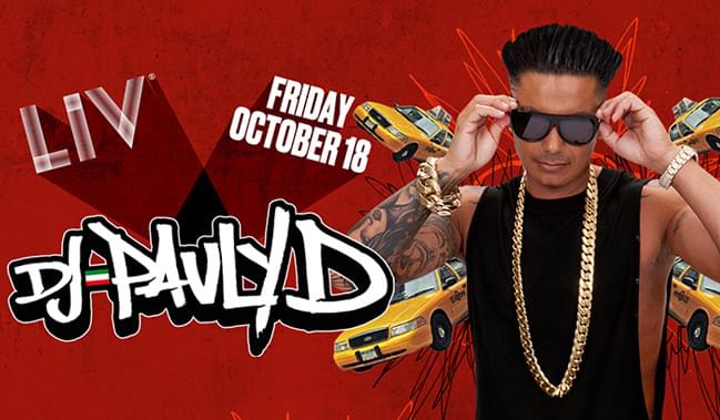 DJ Pauly D Tickets at LIV in Miami Beach by LIV | Tixr