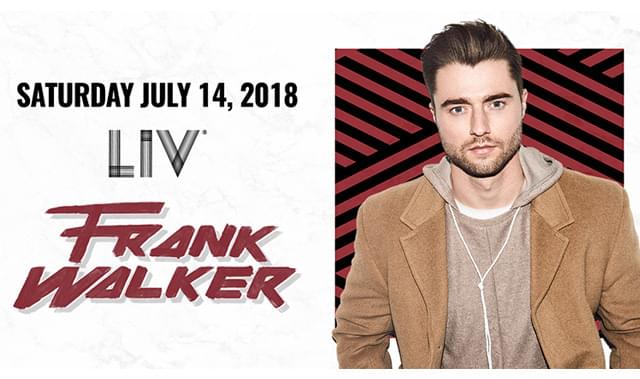 Frank Walker Tickets At Liv In Miami Beach By Liv 