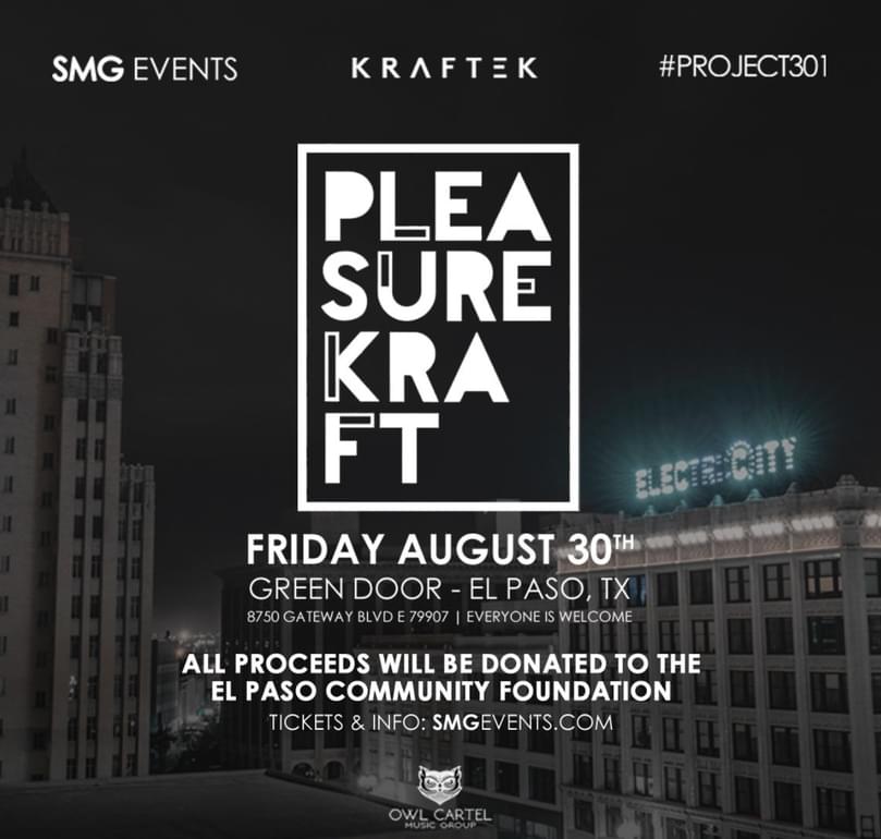 Pleasurekraft Benefit Show For El Paso Tx Tickets At Green Door