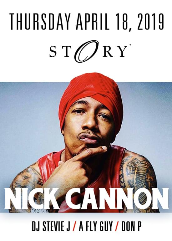 Nick Cannon Tickets at Story in Miami Beach by STORY Tixr