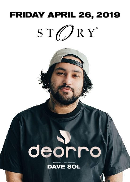 Deorro Tickets at Story in Miami Beach by STORY Tixr