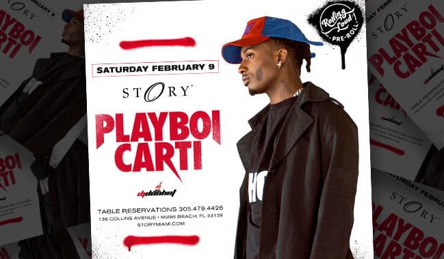 Playboi Carti Tickets at Story Nightclub in Miami Beach by STORY | Tixr