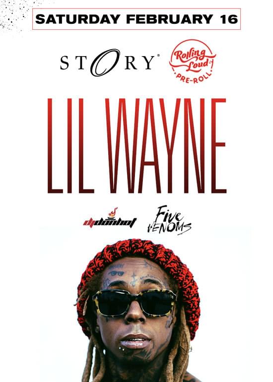 Lil Wayne Tickets At Story Nightclub In Miami Beach By Story Tixr 2431