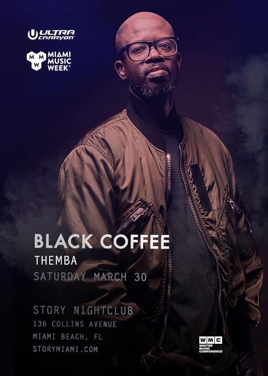 Black Coffee Miami Music Week Tickets at Story in Miami Beach