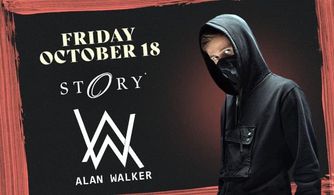 Alan Walker Tickets At Your Computer Or Mobile Device Tixr At Story Nightclub In Miami Beach At Story Nightclub Tixr