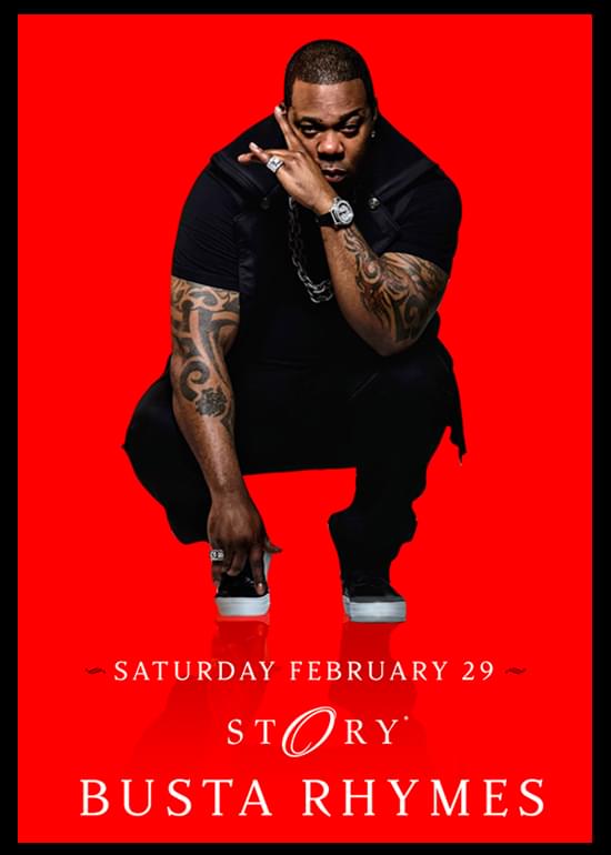 Busta Rhymes Tickets at Story Nightclub in Miami Beach by STORY | Tixr