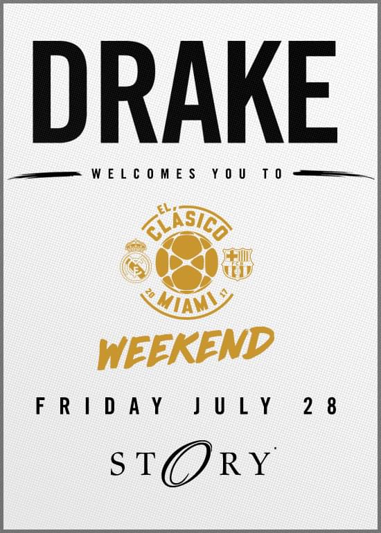 Drake Tickets at Story in Miami Beach by STORY Tixr