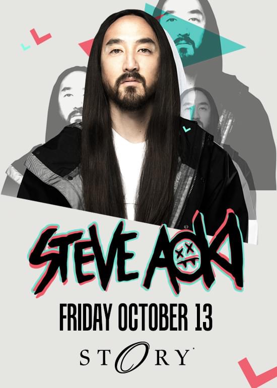 Steve Aoki Tickets at Story in Miami Beach by STORY Tixr