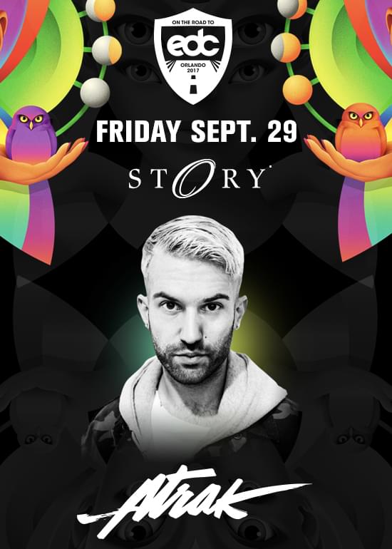 ATrak Road To EDC Orlando Tickets at Story in Miami Beach by