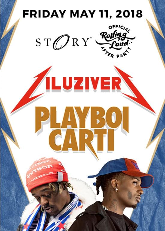 Lil Uzi Vert & Playboi Carti at STORY Fridays Official Rolling Loud After  Party - World Red Eye