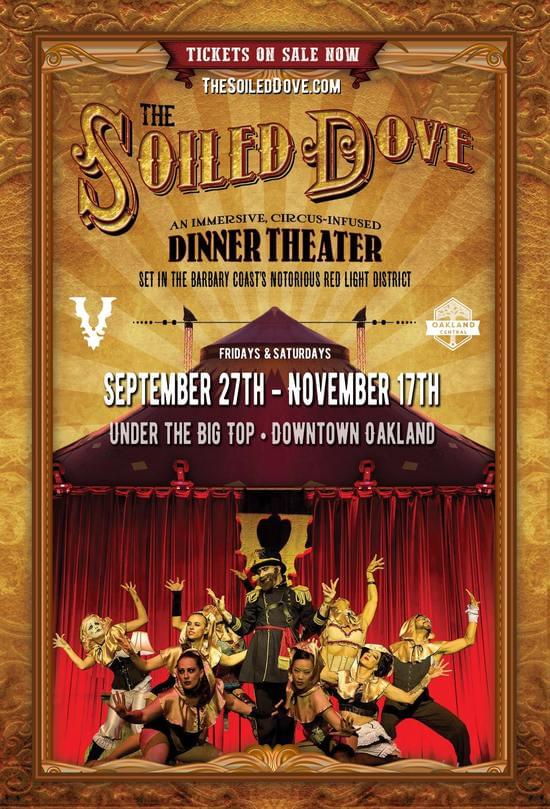 The Soiled Dove 11/17 Tickets at Tortona Big Top in Oakland by Vau de