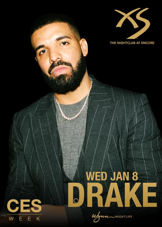 DRAKE Tickets at XS in Las Vegas by XS Tixr